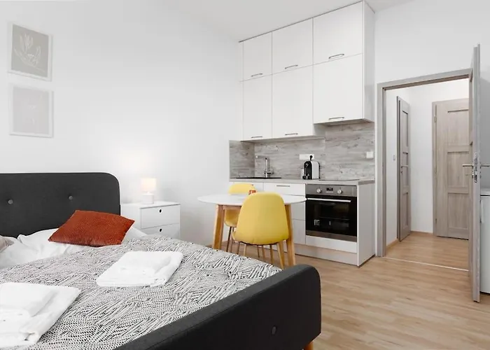 Apartment Quiet With Kitchen Near The Metro Prag
